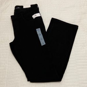 NWT old navy black boot cut jeans